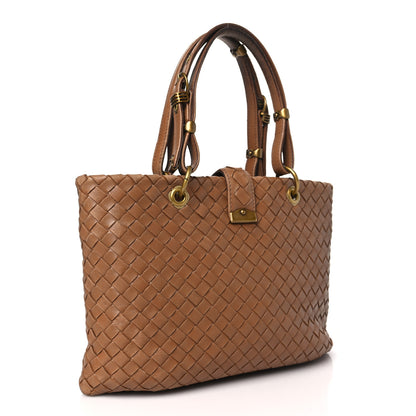 Bottega Veneta Nappa Intrecciato Capri Tote Maple 2 of 11