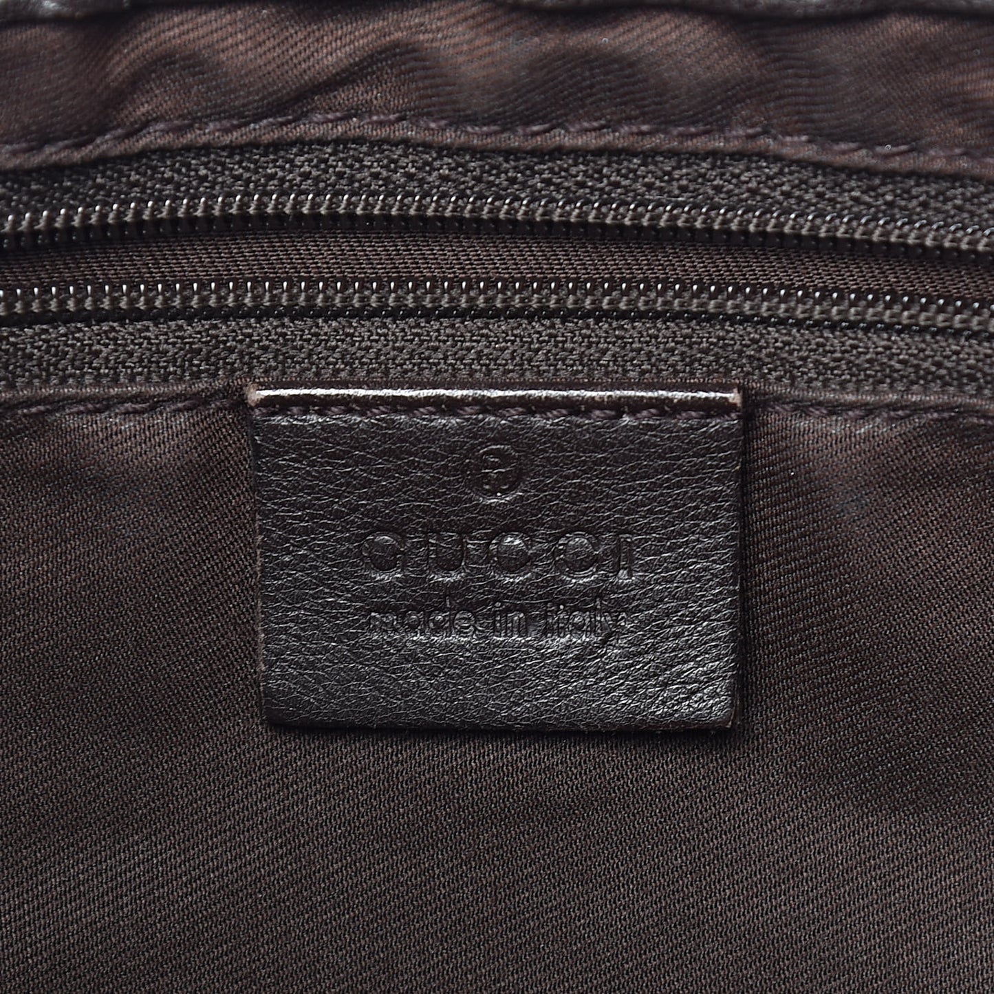 Monogram Large D Ring Hobo Dark Brown