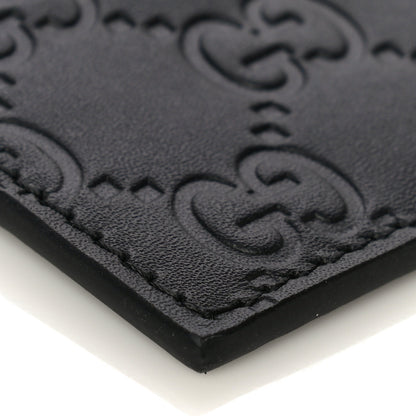 Gucci Guccissima Card Holder Black 8 of 9