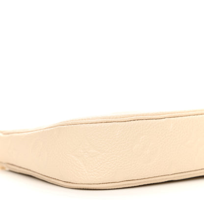 Louis Vuitton Empreinte Monogram Giant Multi Pochette Accessories Large Pochette Cream 7 of 8