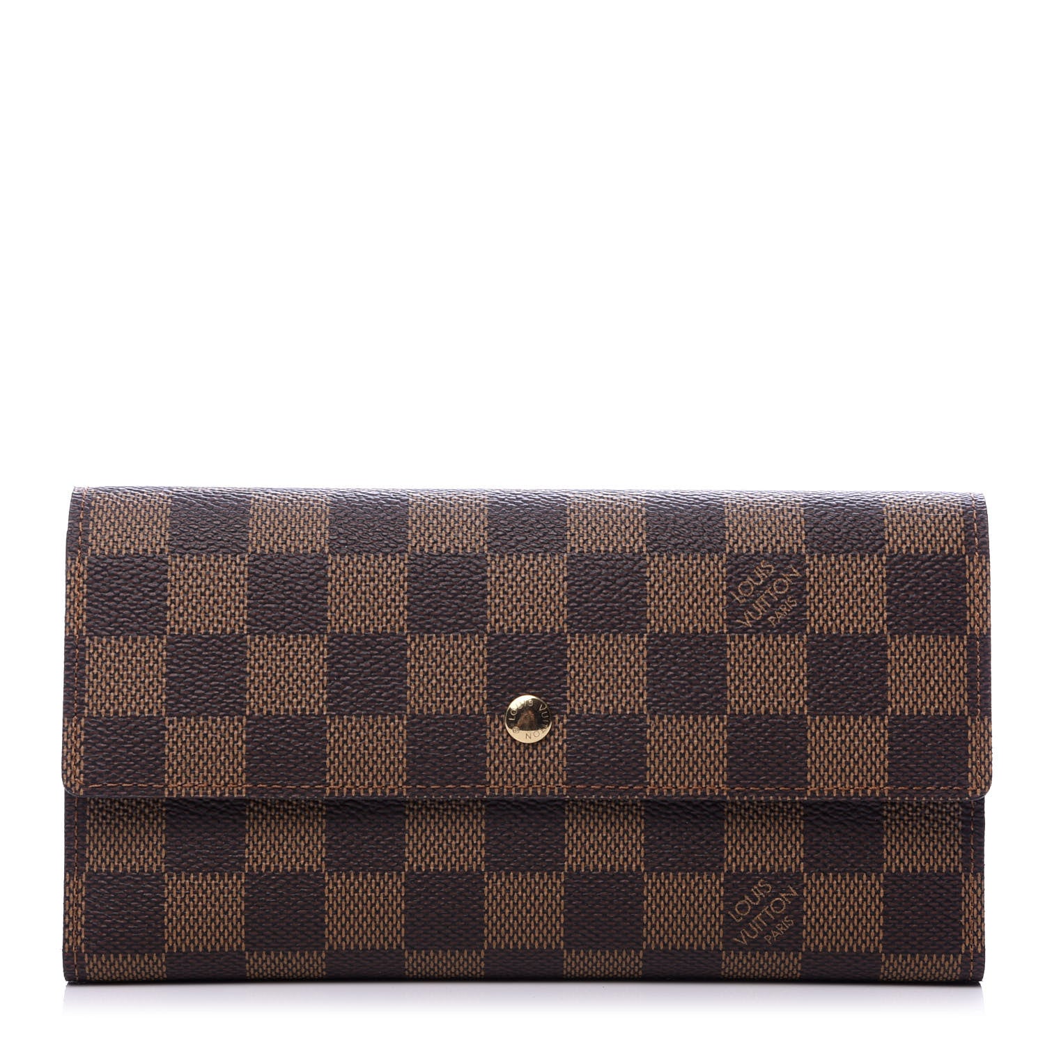 Louis Vuitton Damier Ebene Porte Tresor International Wallet 1 of 6