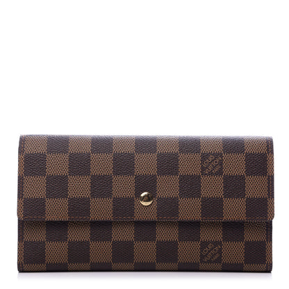 Louis Vuitton Damier Ebene Porte Tresor International Wallet 1 of 6