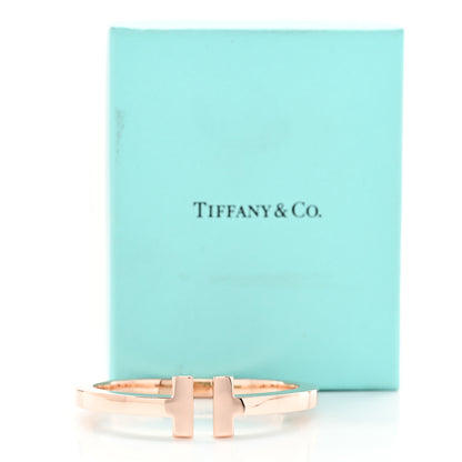 Tiffany 18K Rose Gold T Square Bracelet 4 of 4