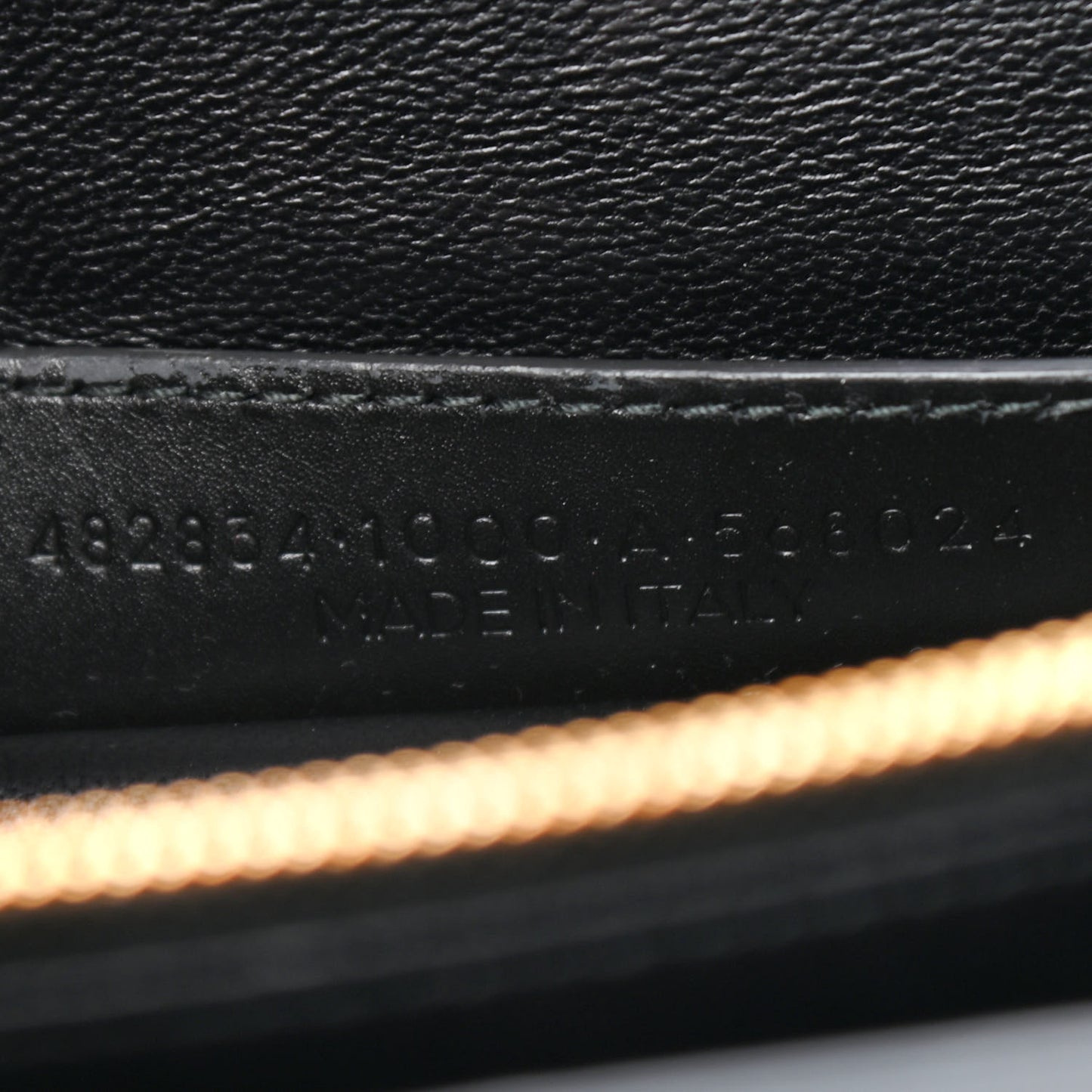 Calfskin Triangle Flap Shouder Bag Black