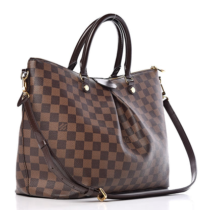Louis Vuitton Damier Ebene Siena GM 3 of 17