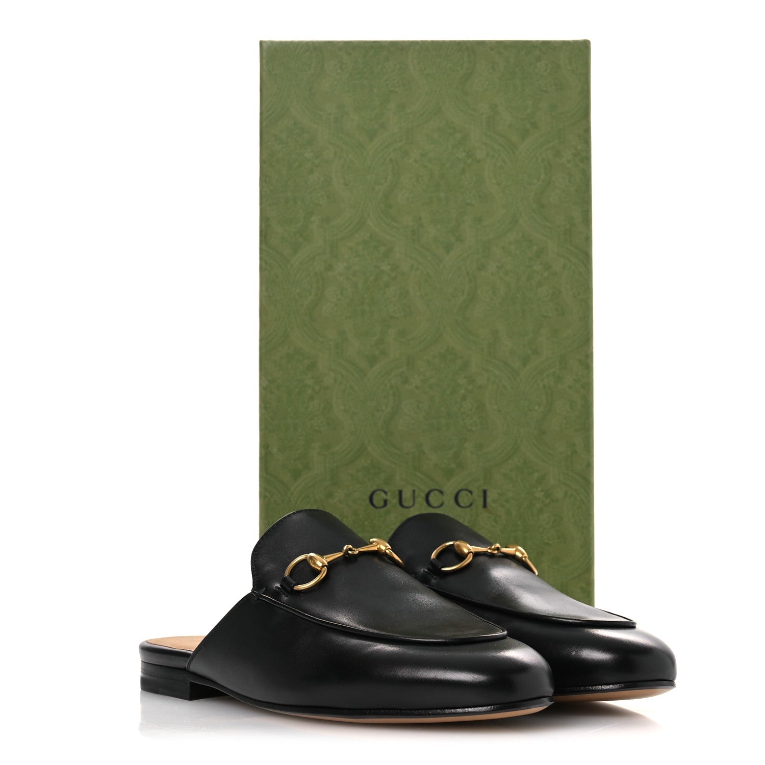 Gucci Calfskin Womens Princetown Slippers 37 Black 13 of 13