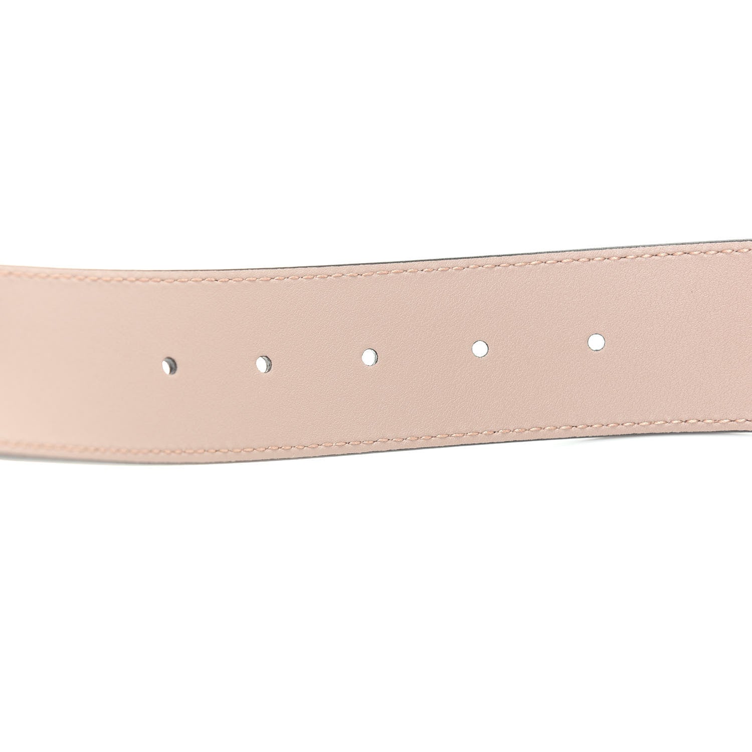 Gucci Calfskin Double G 40mm Belt 80 32 Porcelain Rose 4 of 5