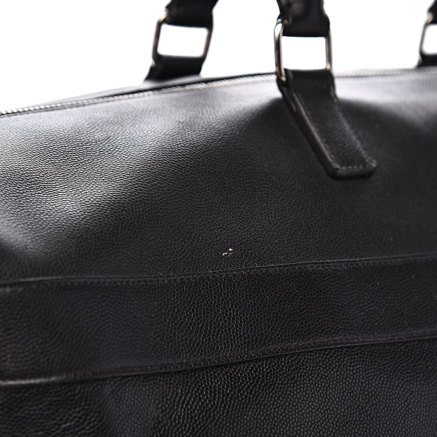Saint Laurent Grain De Poudre Classic Duffle 24 Black 11 of 15