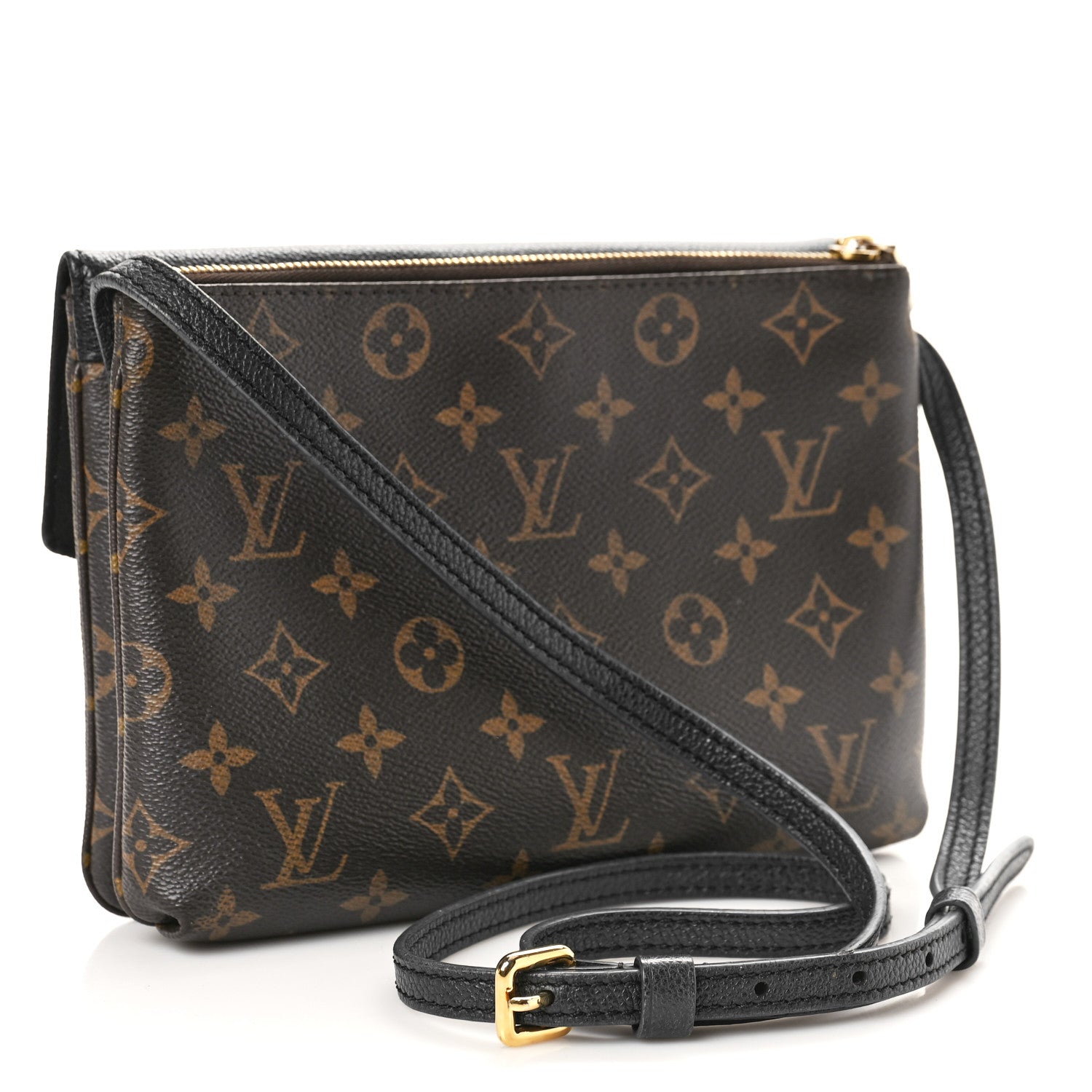 Louis Vuitton Monogram Twice Pochette Black 2 of 8