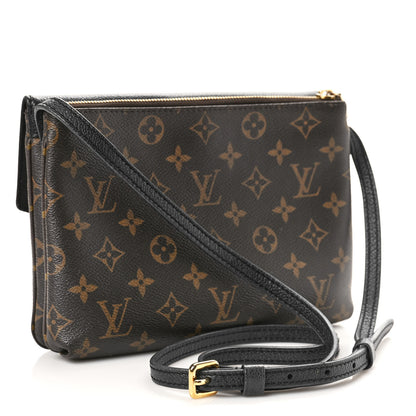 Louis Vuitton Monogram Twice Pochette Black 2 of 8