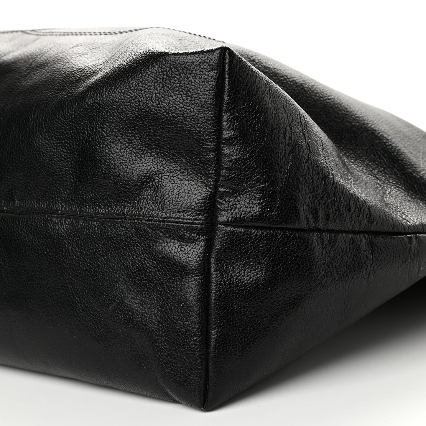 Calfskin Large Coco Cabas Black