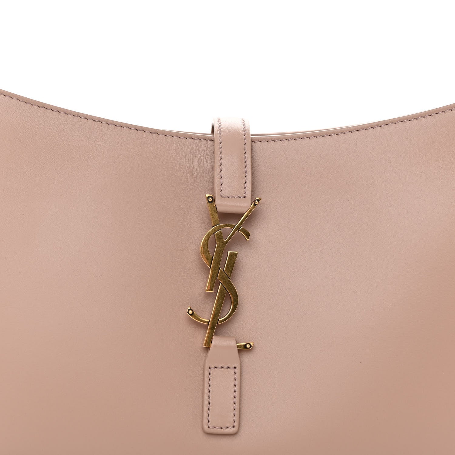 Saint Laurent Smooth Calfskin Le 5 A 7 Hobo Rosy Sand 7 of 9