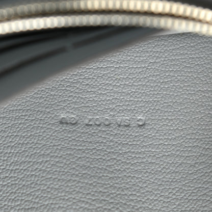 Hermes Ostrich Kelly Longue Wallet Bleu Glacier 7 of 9