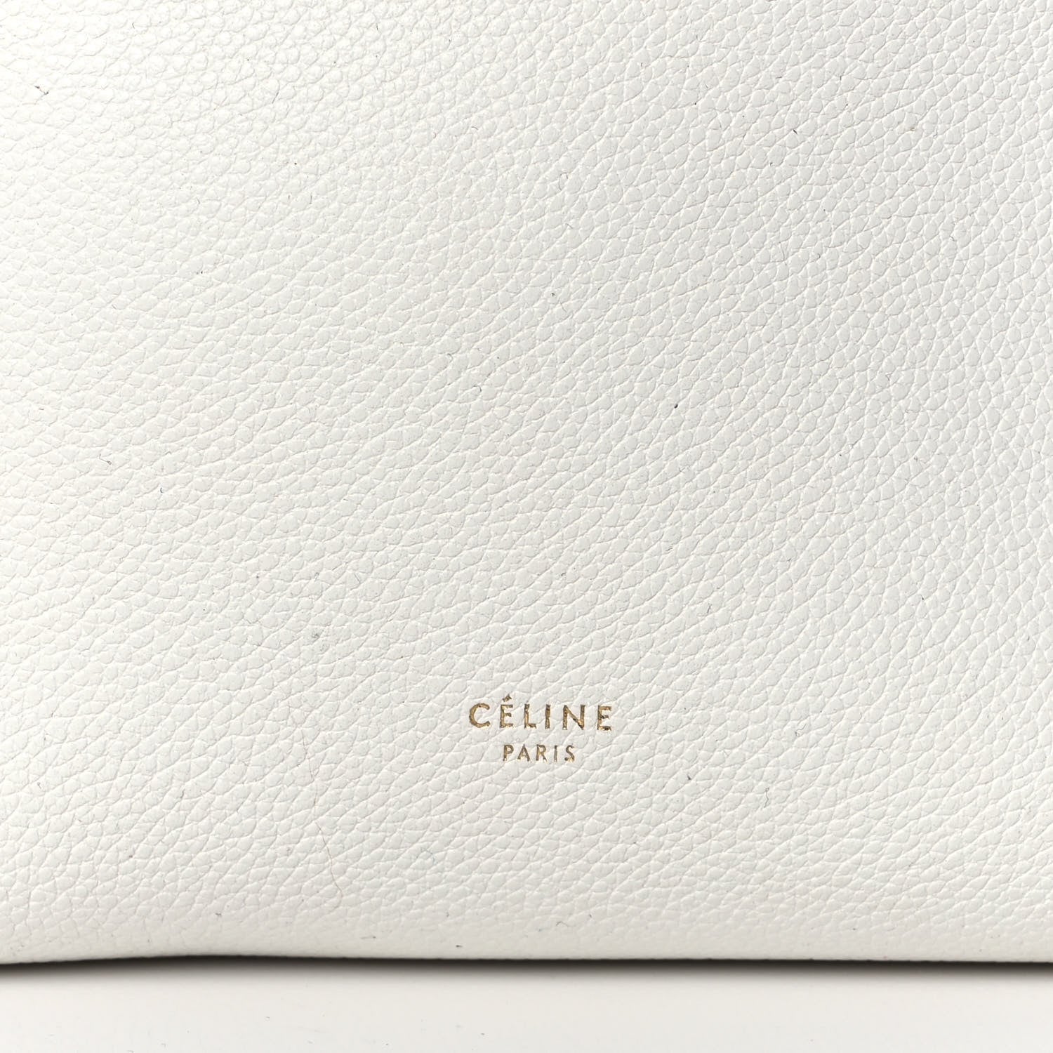 Celine Soft Grained Calfskin Small Sangle Bucket Bag White 6 of 10