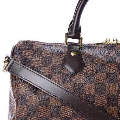 Louis Vuitton Damier Ebene Speedy Bandouliere 30 13 of 14