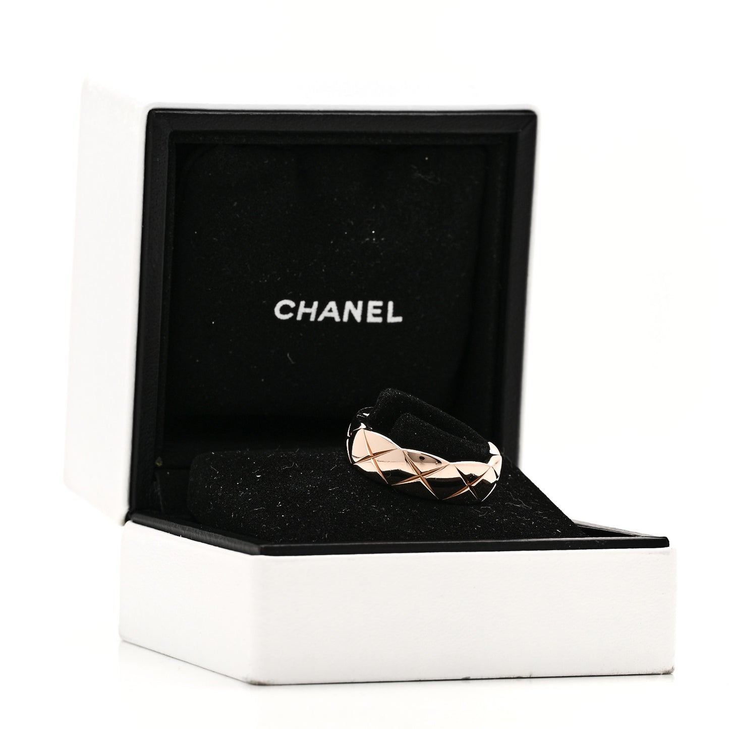 18K Beige Gold Small Coco Crush Ring 57 8