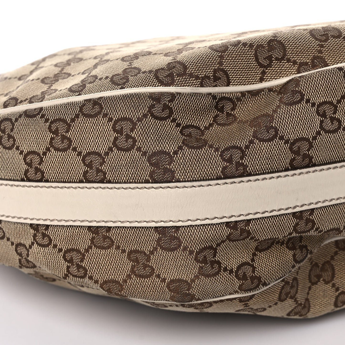 Monogram Medium GG Twins Hobo Ivory