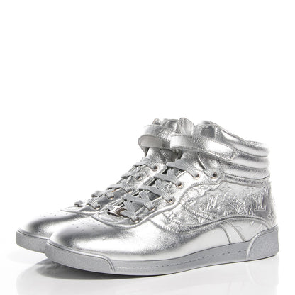 Louis Vuitton Empreinte Hightop Sneakers 36 Silver 3 of 7