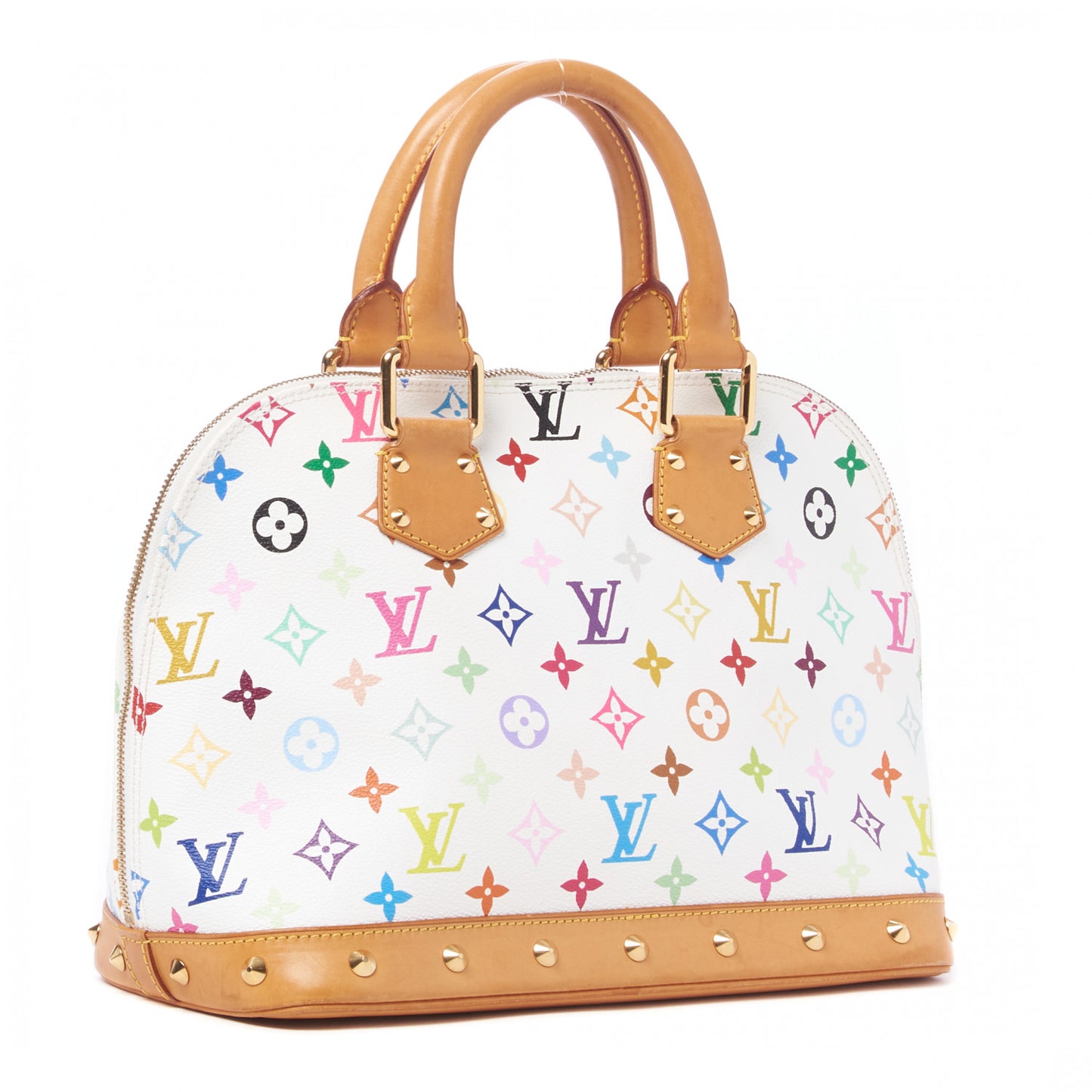 Monogram Multicolor Alma White