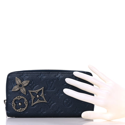 Louis Vuitton Empreinte Pins Zippy Wallet Marine 2 of 8