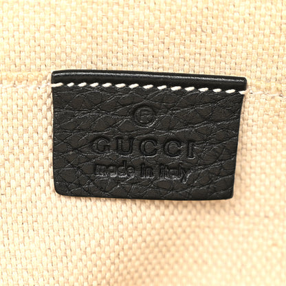 Gucci Pebbled Calfskin Small Soho Disco Bag Black 6 of 12