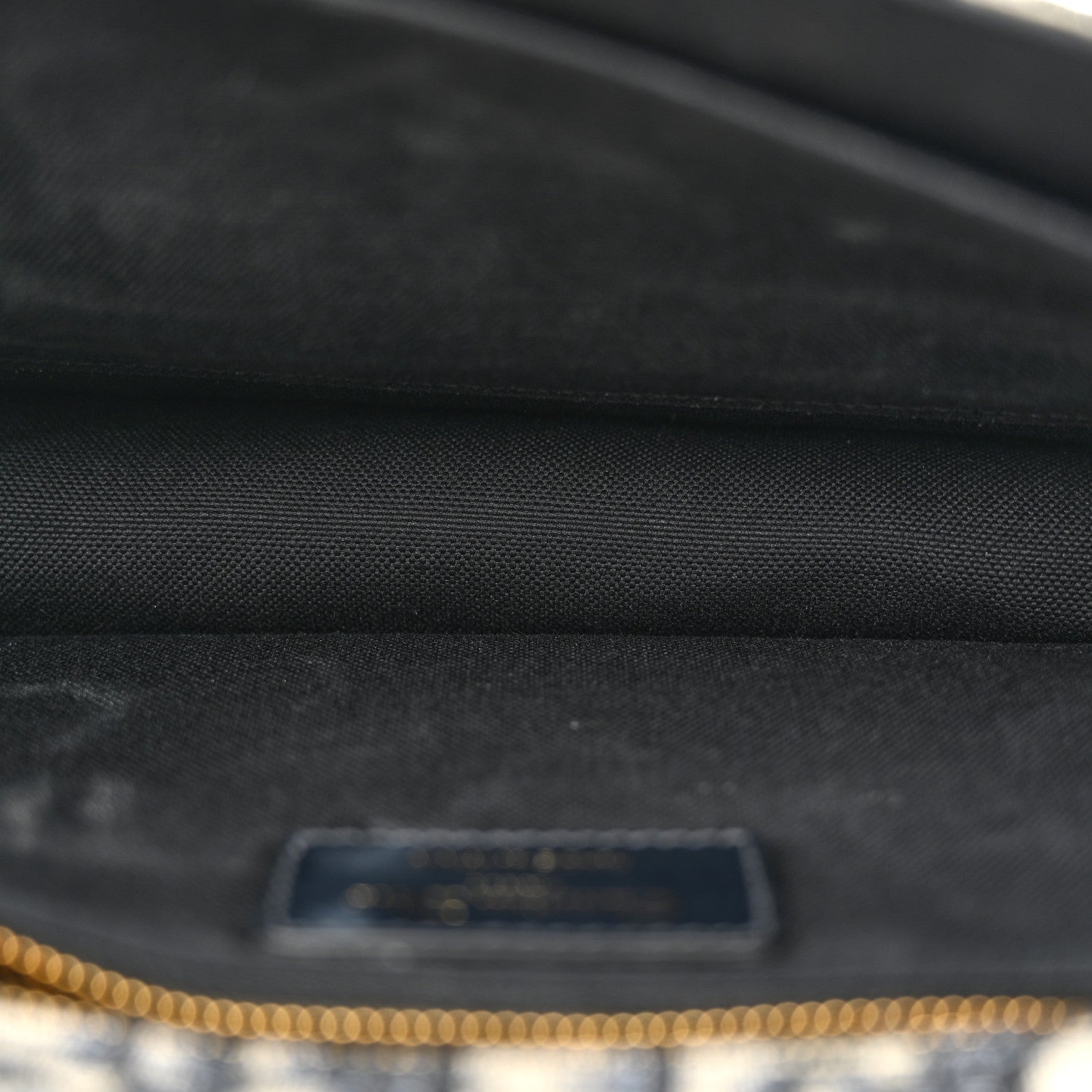 Christian Dior Oblique 30 Montaigne Flap Bag Blue 5 of 12