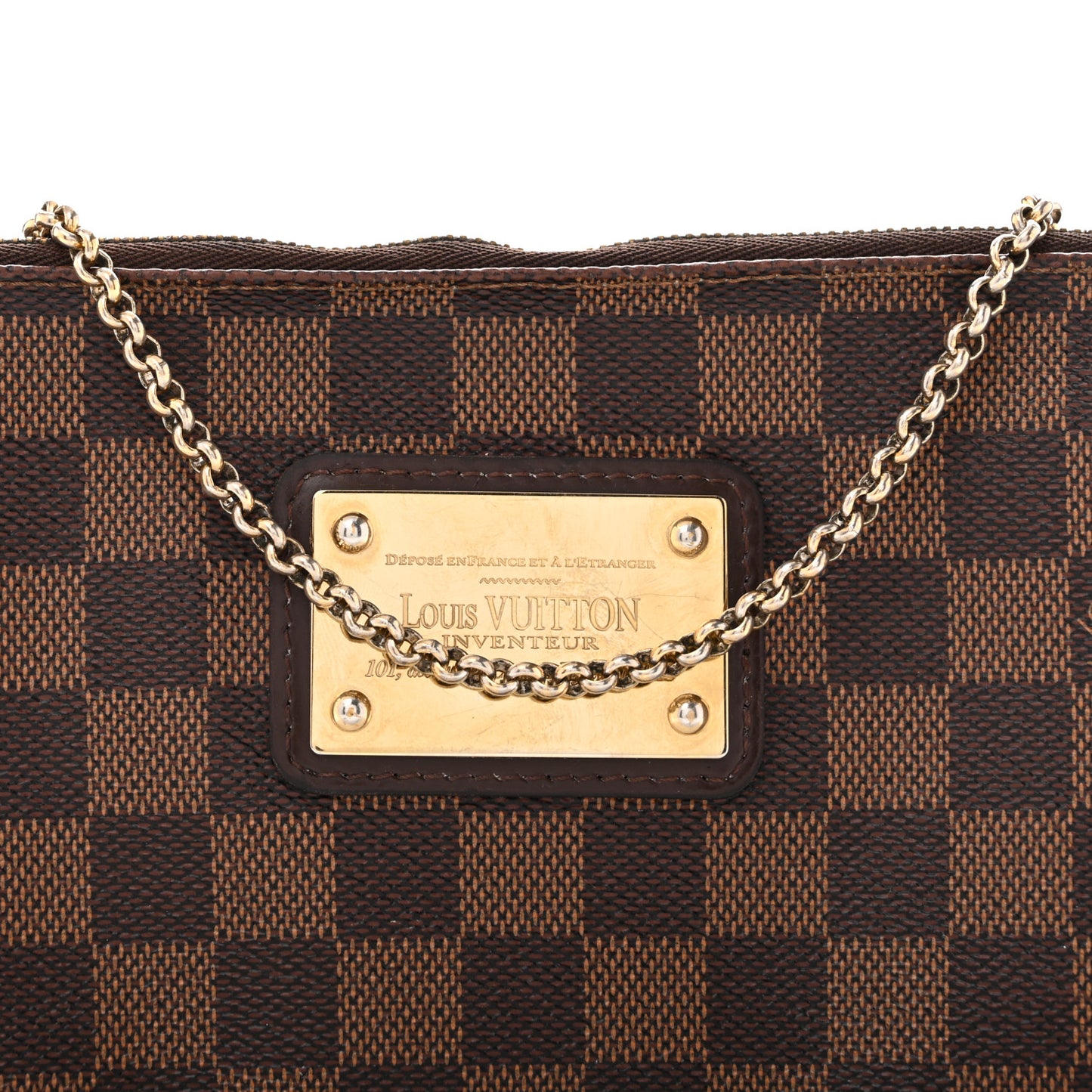 Damier Ebene Eva Clutch