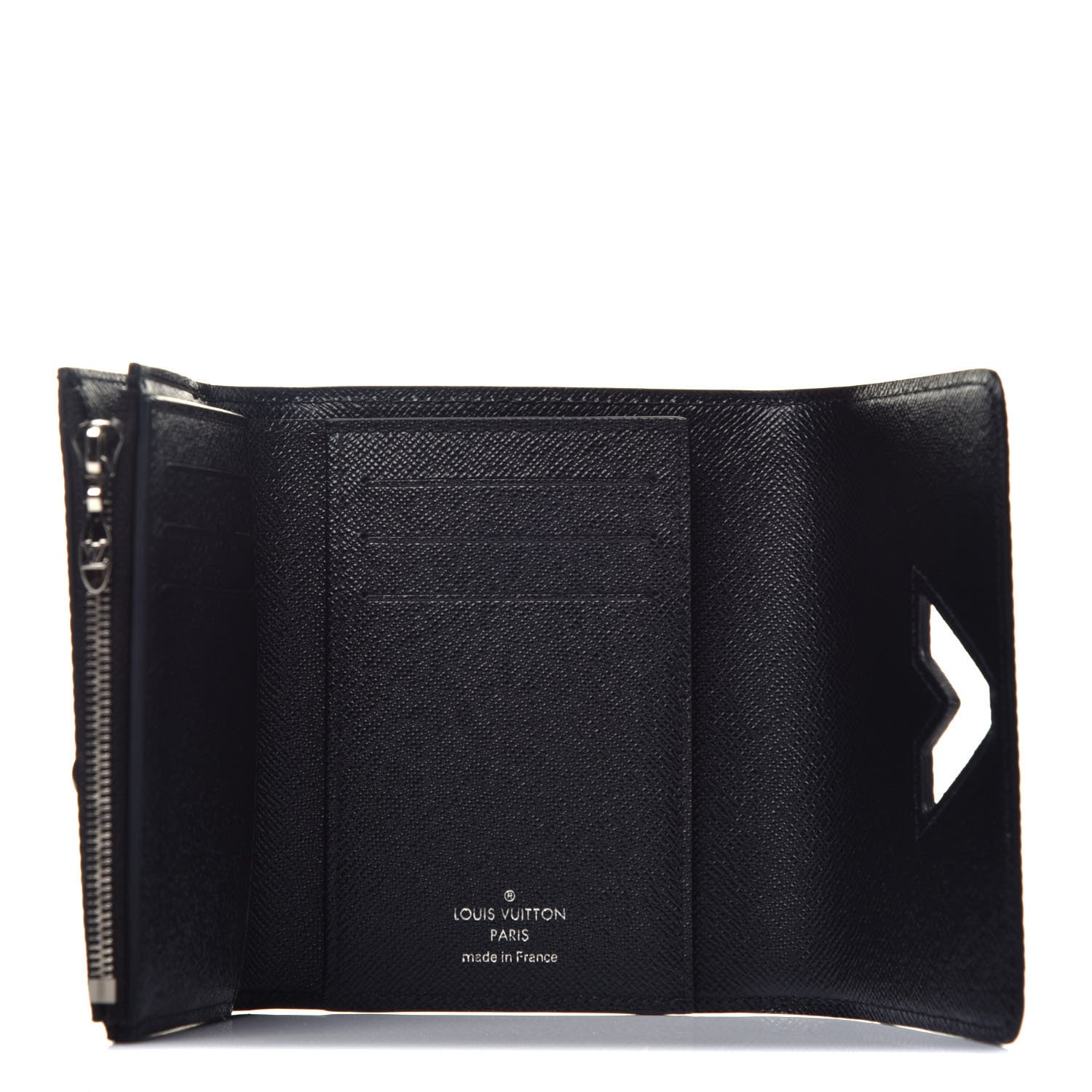 Louis Vuitton Epi Twist Compact Wallet Black 5 of 7