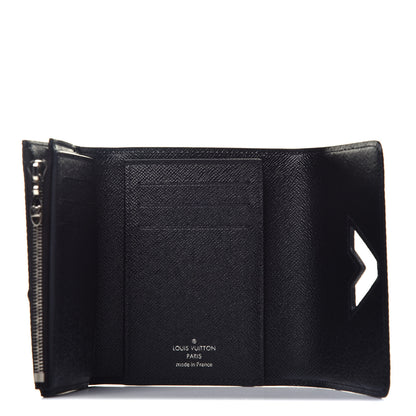 Louis Vuitton Epi Twist Compact Wallet Black 5 of 7