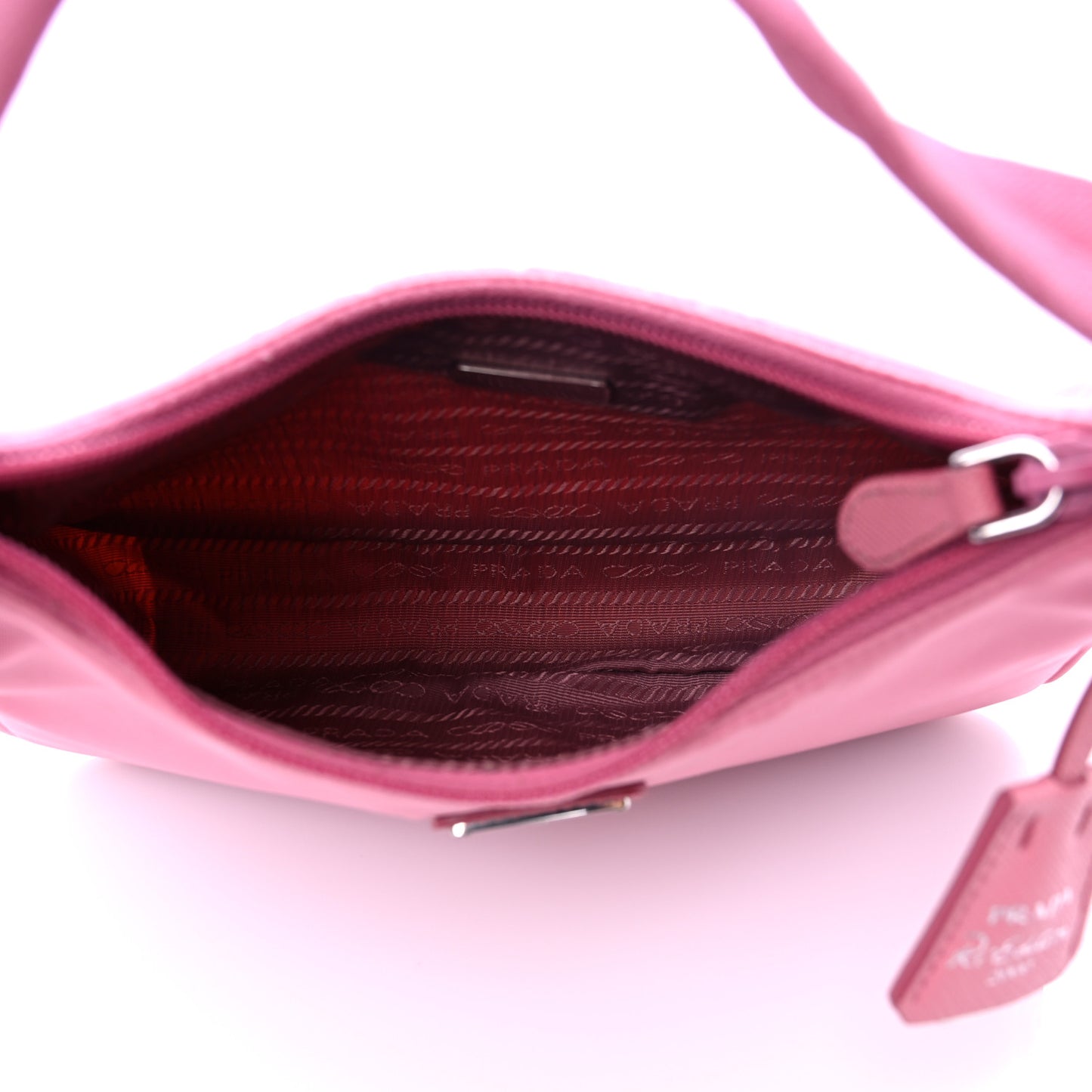 Tessuto Nylon Mini Re-Edition 2000 Bag Begonia