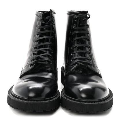 Saint Laurent Ketta Liverpool Mens Combat Boots 43 Black 3 of 10