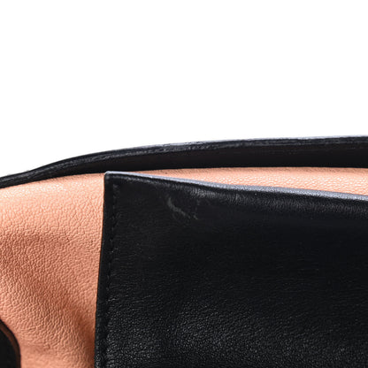 Chloe Calfskin Alice Satchel Anemone Pink Black 5 of 5