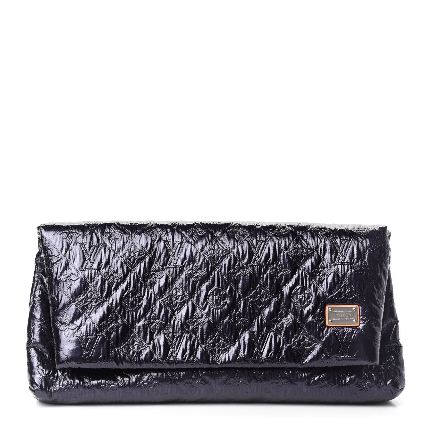 Louis Vuitton Jacquard Quilted Monogram Limelight Clutch MM Blue de France 1 of 10