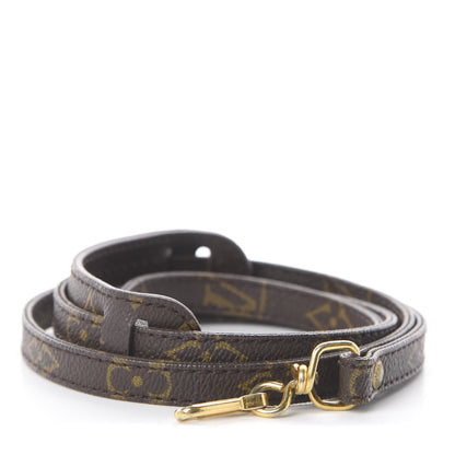 Louis Vuitton Monogram 12mm Adjustable Shoulder Strap 2 of 4