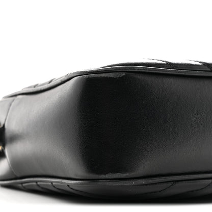 Saint Laurent Calfskin Matelasse Monogram Lou Camera Bag Black 9 of 12