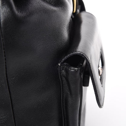 Gucci Calfskin Bamboo Backpack Black 18 of 18