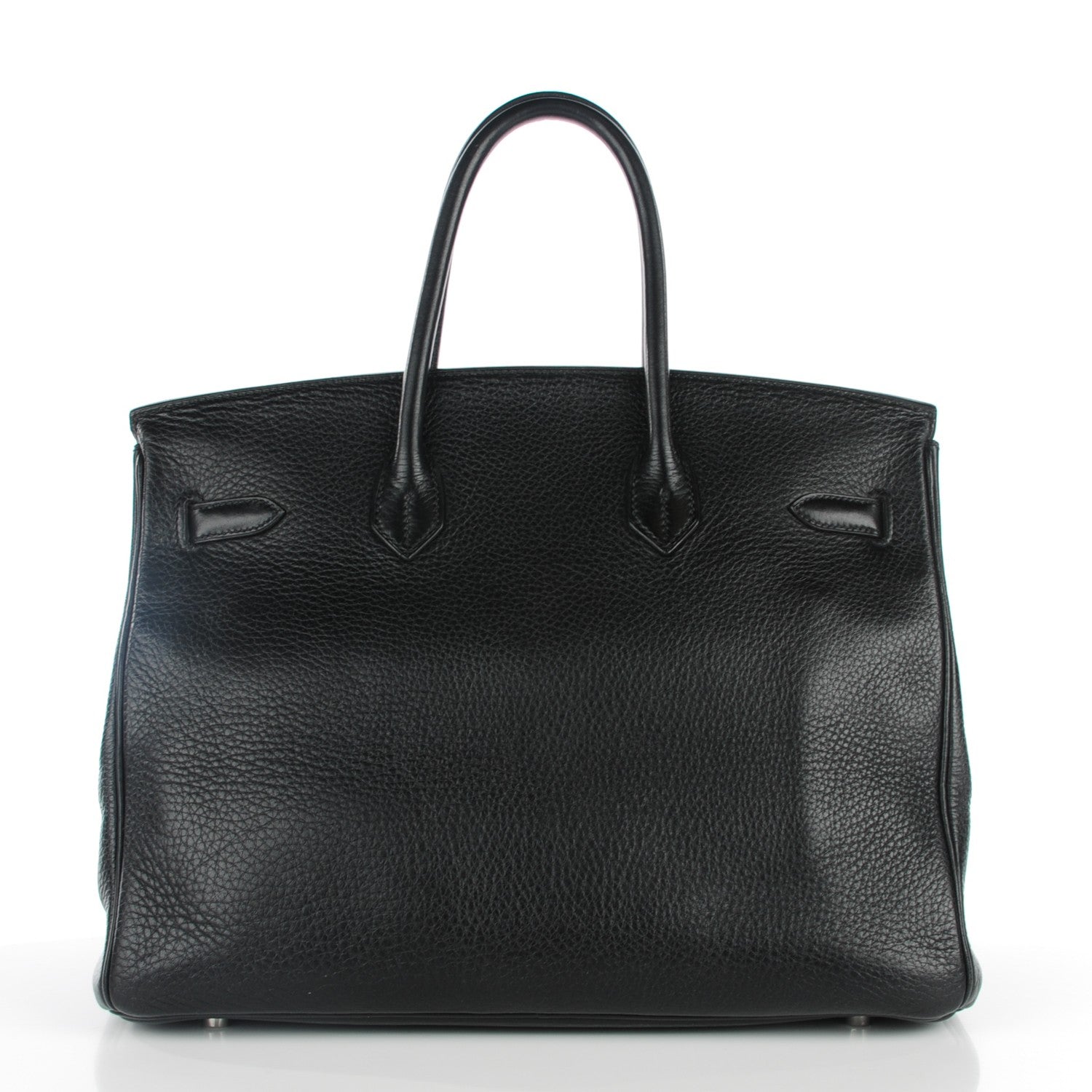 Hermes Taurillon Clemence Birkin 35 Black 6 of 24