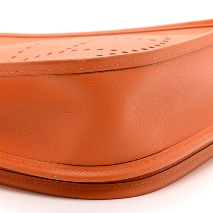 Hermes Epsom Evelyne III PM Orange 9 of 10