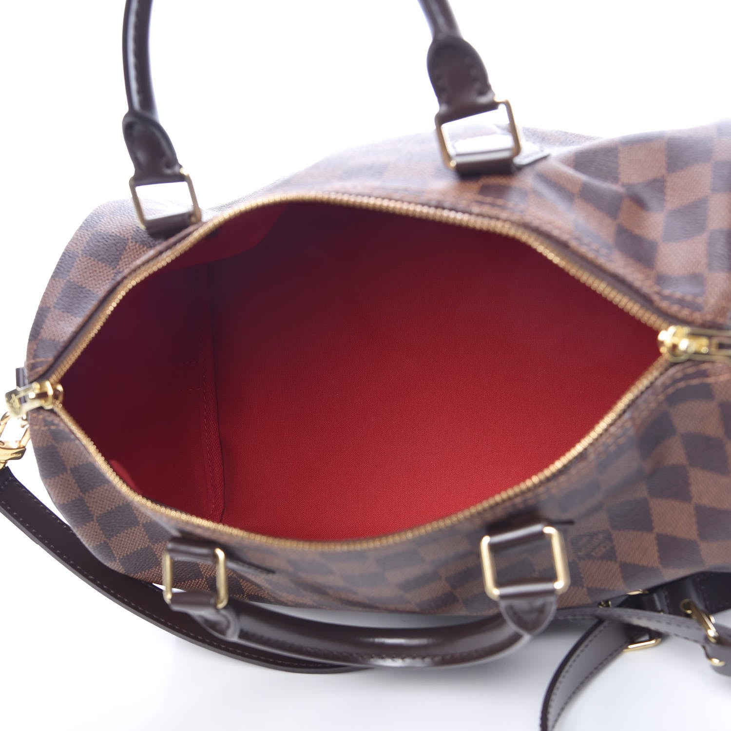 Louis Vuitton Damier Ebene Speedy Bandouliere 30 5 of 13