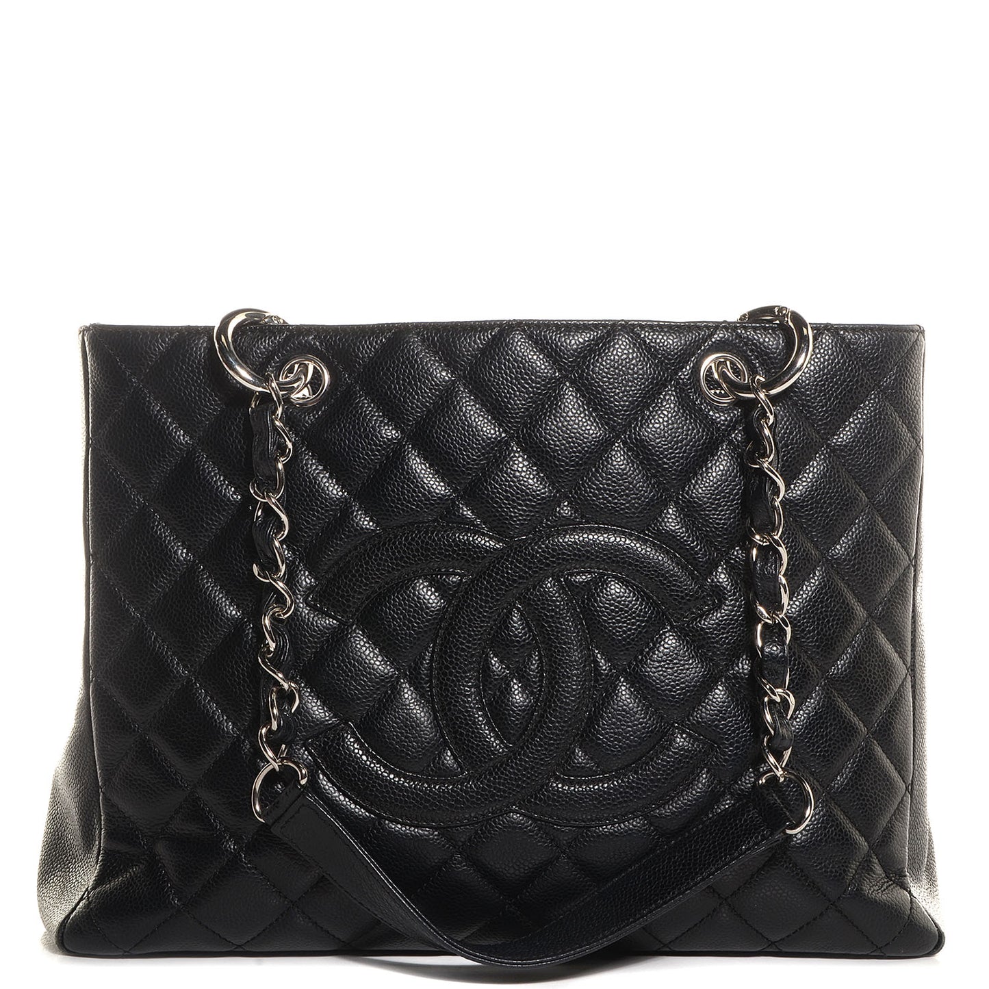 Caviar Grand Shopping Tote GST Black