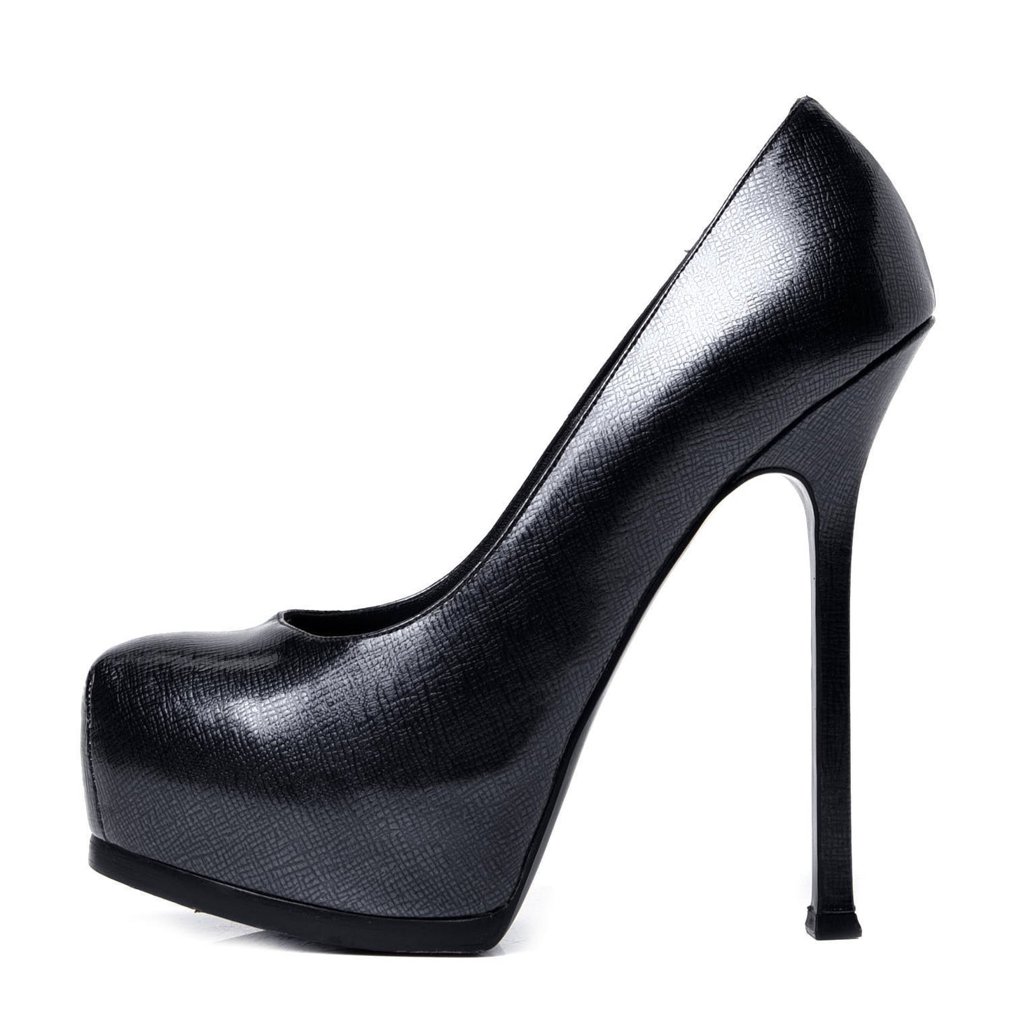 Metallic Tribtoo 105 Platform Pumps 38.5 Blue