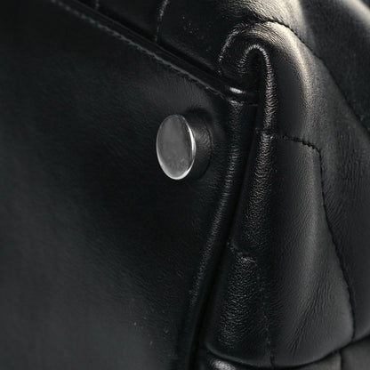 Saint Laurent Calfskin Y Quilted Monogram Large Loulou Shopper Black 12 of 16