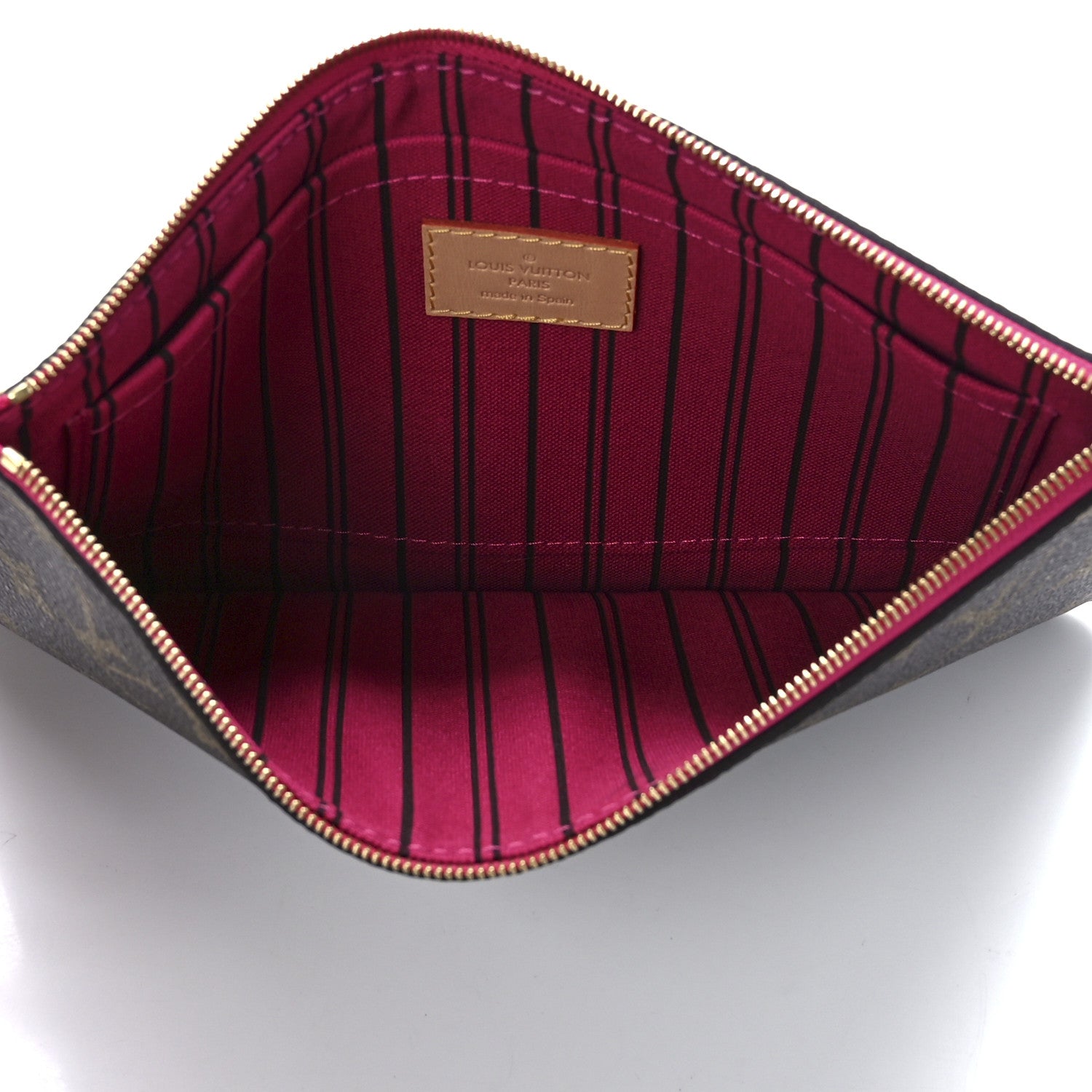 Louis Vuitton Monogram Neverfull MM GM Pochette Pivoine 5 of 11