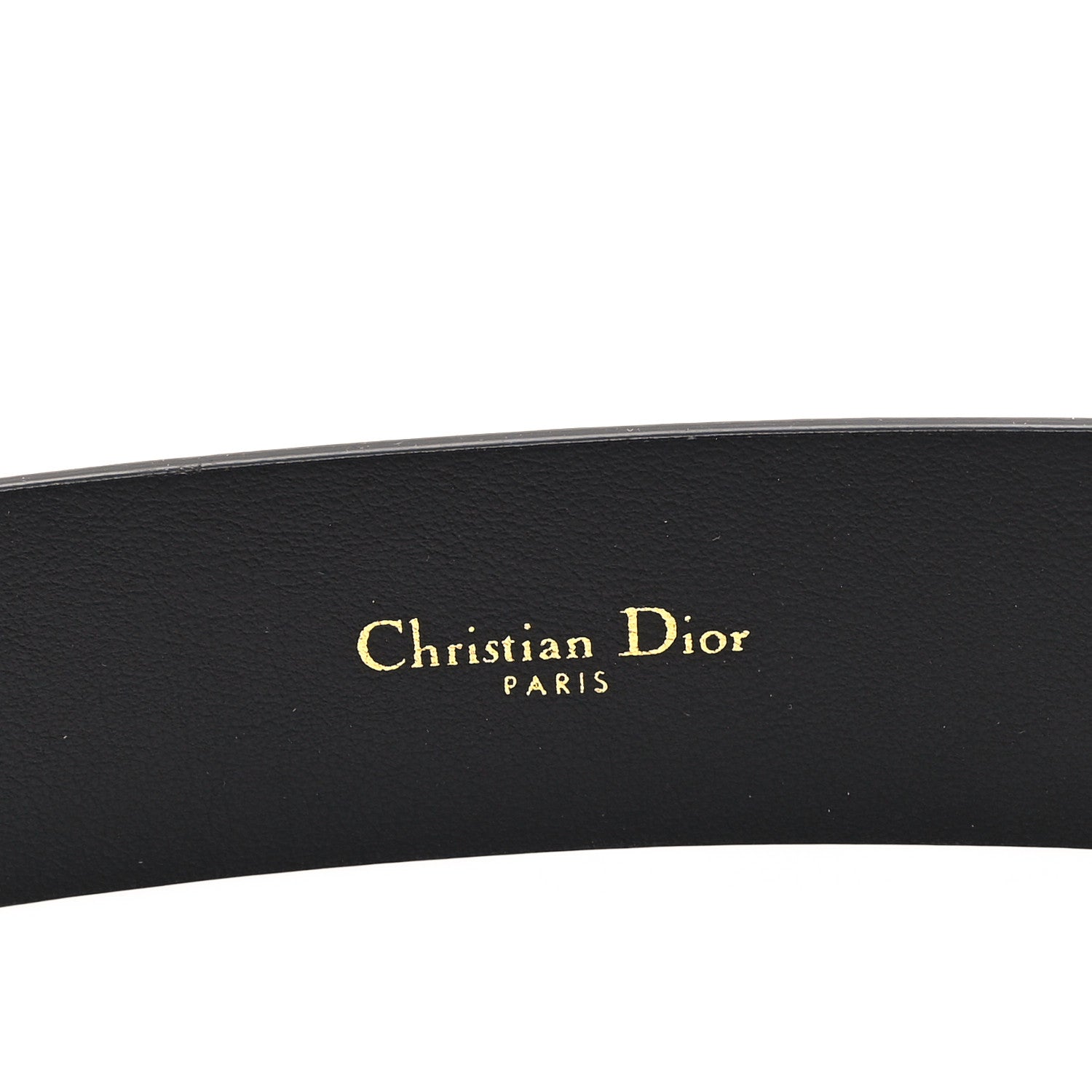 Christian Dior Calfskin CD Belt 70 28 Black 3 of 5