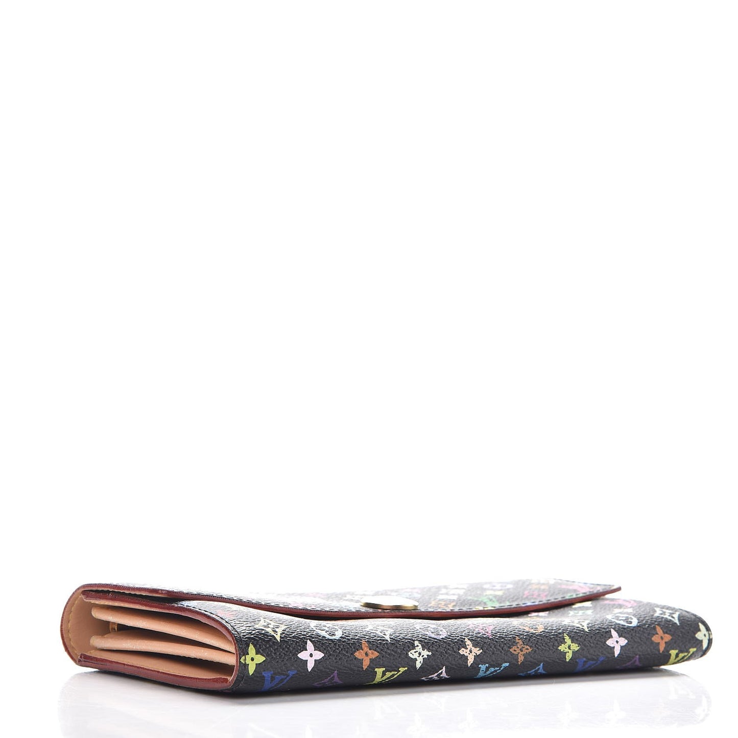 Monogram Multicolor Sarah Wallet Black