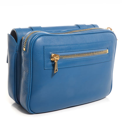 Proenza Schouler Calfskin Chain Strap Double Bag Peacock 4 of 11