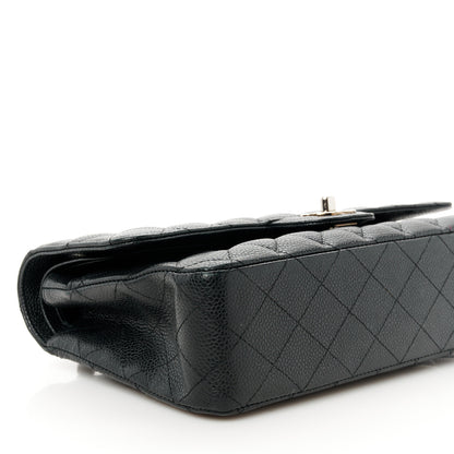 Chanel Caviar Quilted Medium Double Flap Black 10 of 11