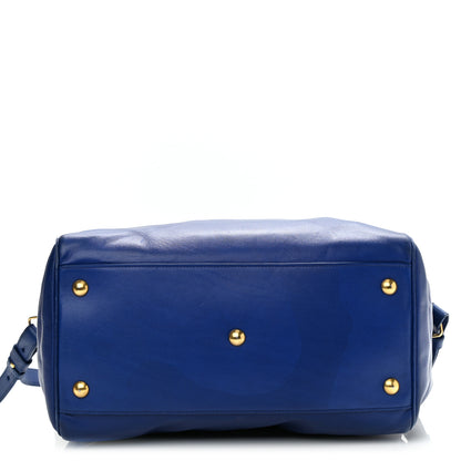 Saint Laurent Calfskin Classic Duffle 6 Blue 13 of 16