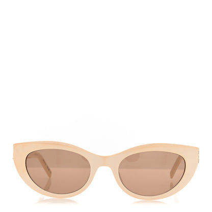Saint Laurent Cat Eye SL M115 Sunglasses Ivory 2 of 9