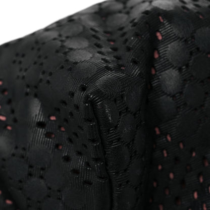 Jimmy Choo Calfskin Laser Cut Black 7 of 15